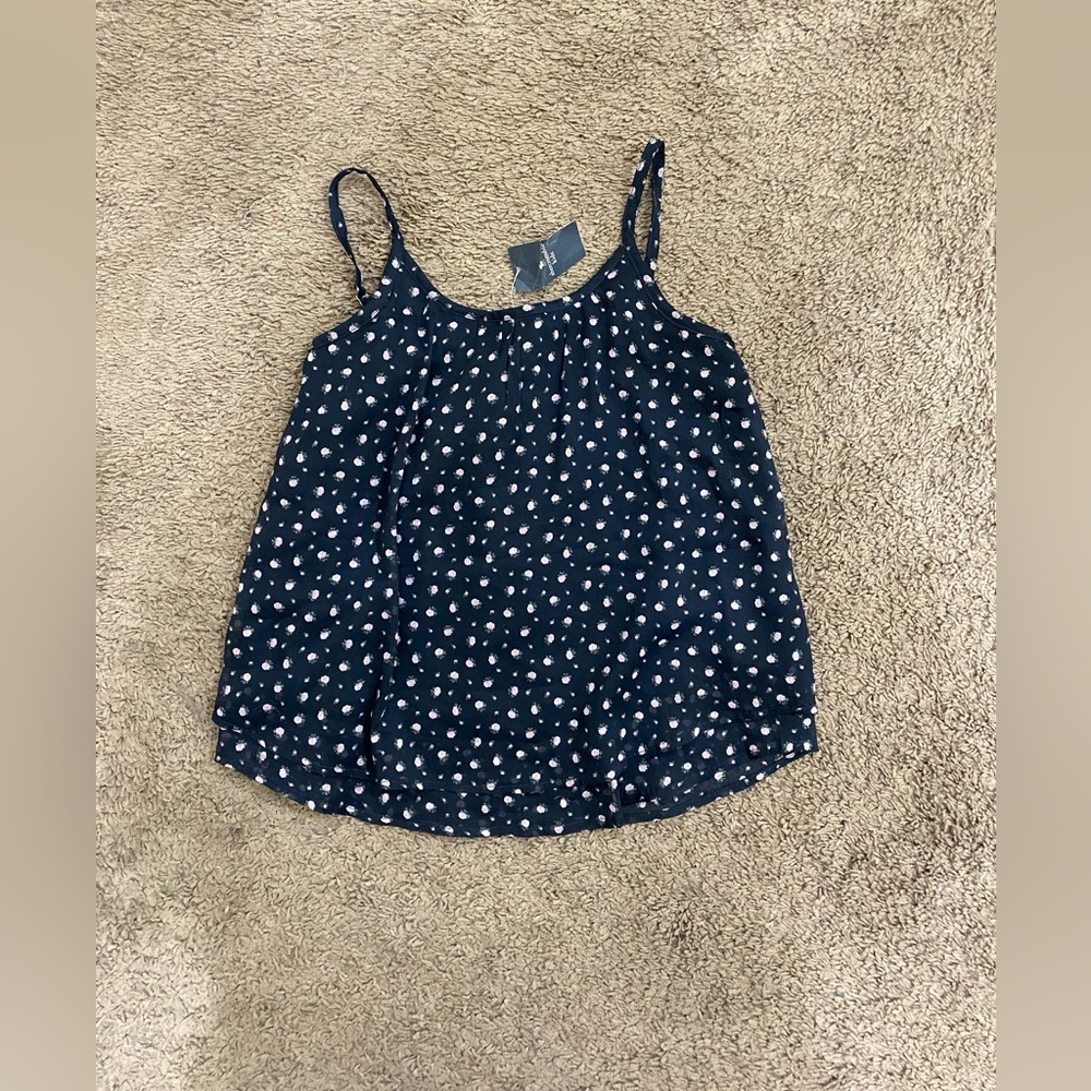 Girls Abercrombie Floral Tank Top size 13/14 NWT